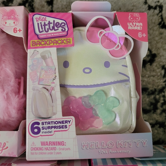 Sanrio Hello Kitty 50th anniversary Real Littles Backpacks - Picture 8 of 8